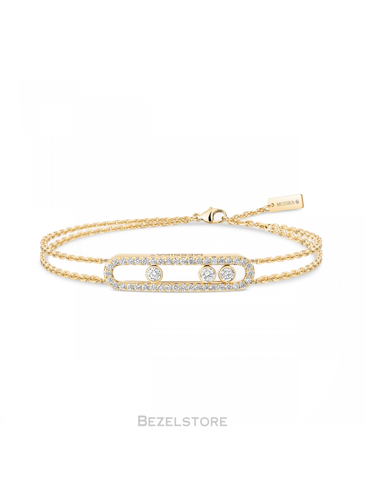 Браслет Messika Move Classique Pave 03995-YG