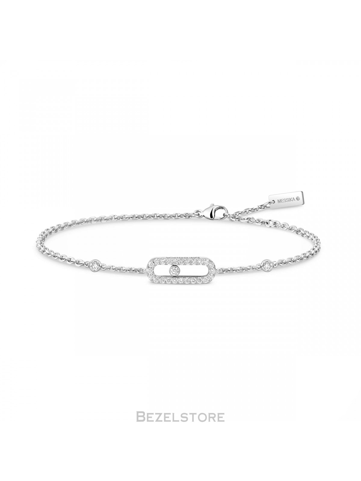 Браслет Messika Move Uno Pave 04706-WG