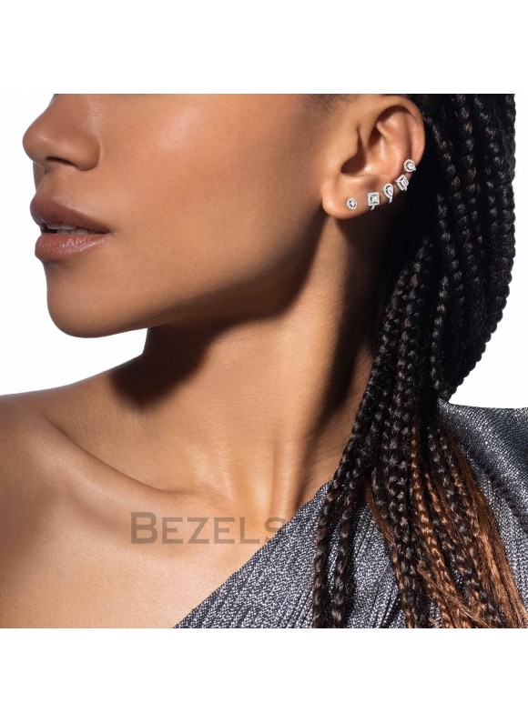 Серьги Messika My Twin Multishape 06158-WG