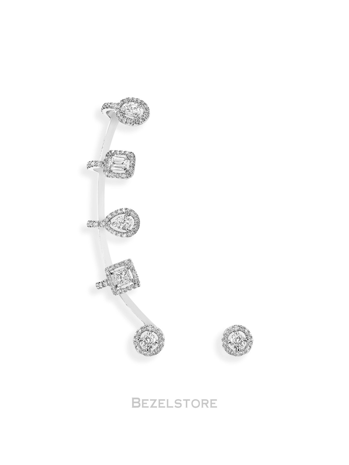 Серьги Messika My Twin Multishape 06158-WG