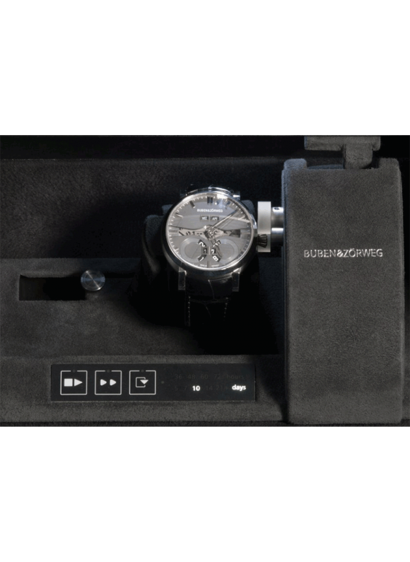 Шкатулка для часов Buben & Zorweg Handwound Croco