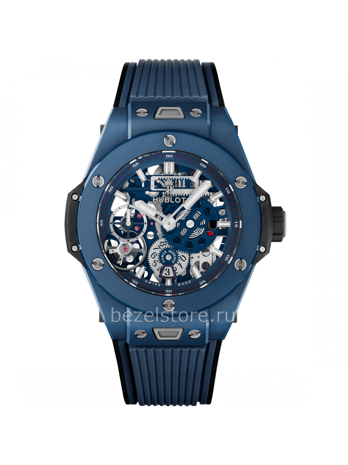 Hublot Big Bang MECA-10 Ceramic Blue 414.EX.5123.RX