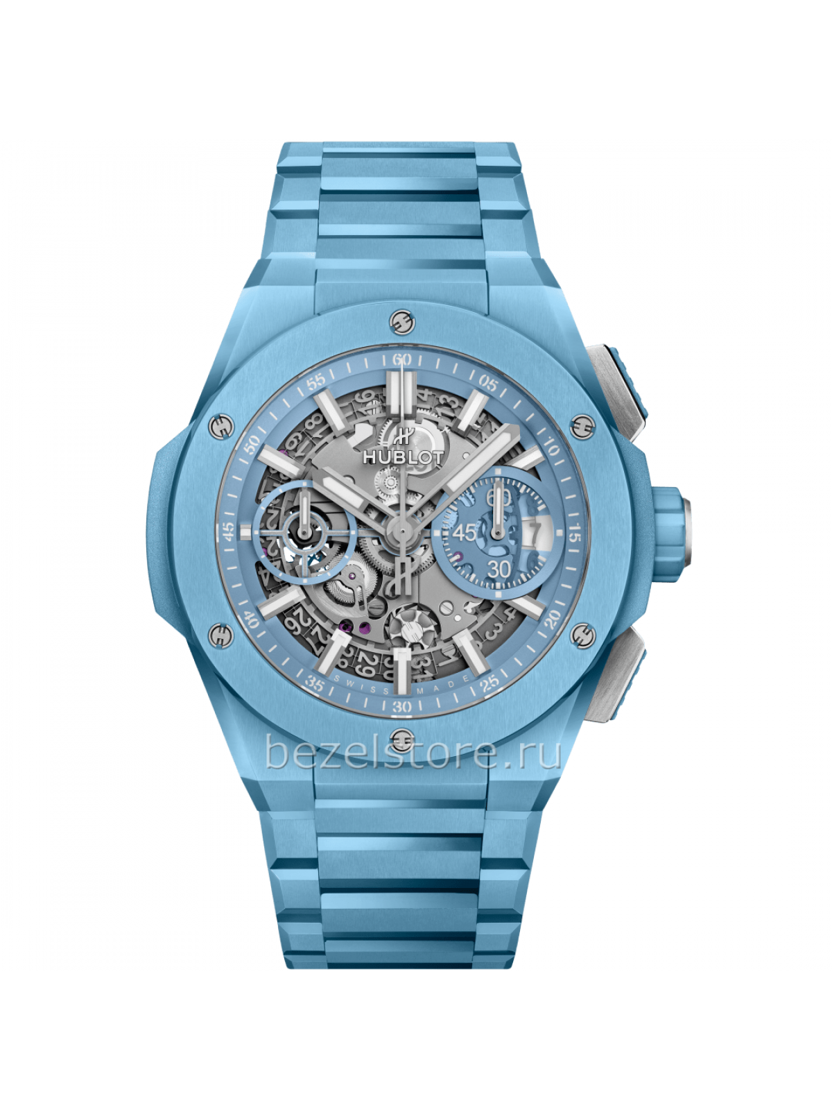 Hublot Big Bang Integrated Sky Blue Ceramic 42 mm 451.EX.5120.EX