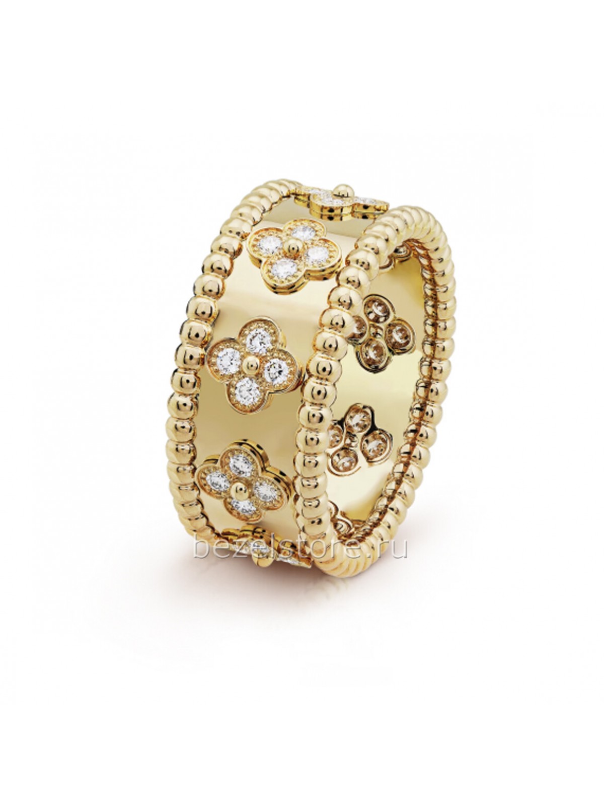 Кольцо Van Cleef & Arpels Perlee Clovers Ring, Medium Model VCARO9LO00