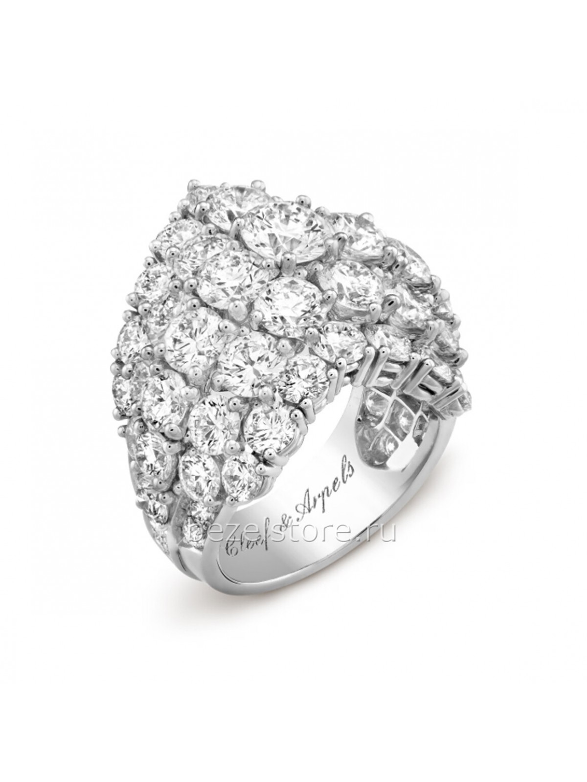 Кольцо Van Cleef & Arpels High-Jewellery A Cheval Ring VCARP6O900