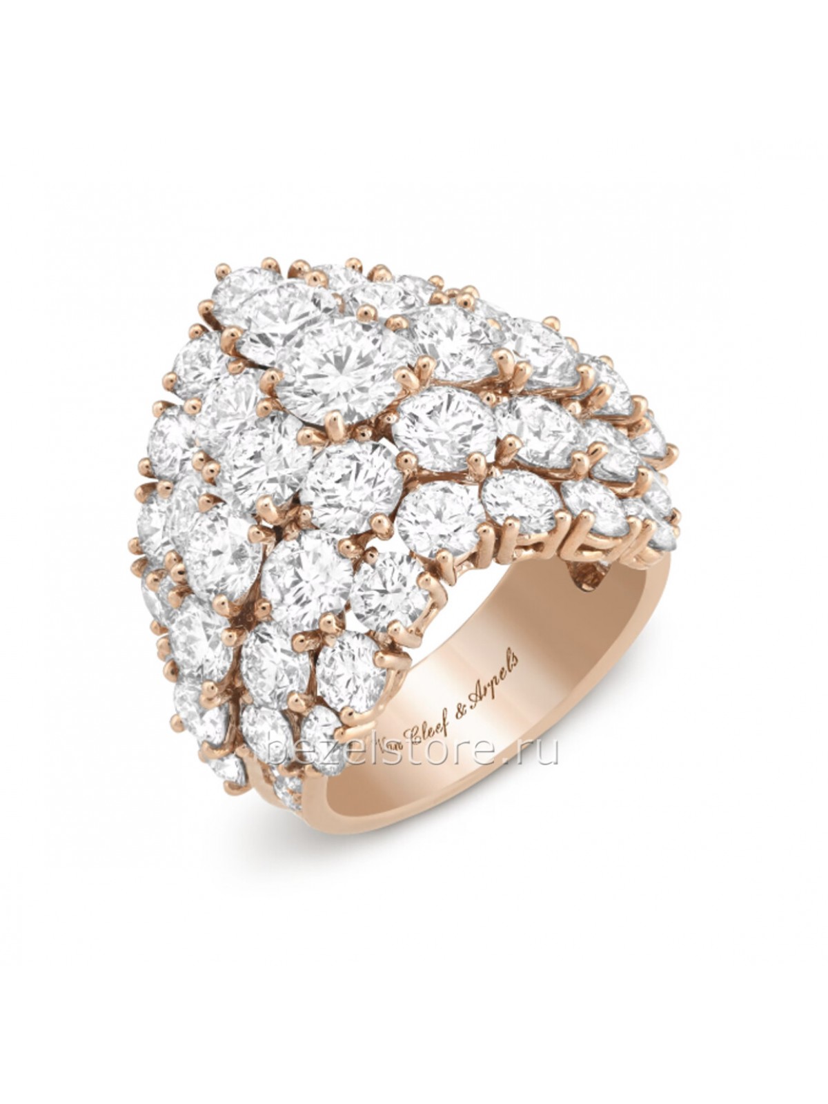 Кольцо Van Cleef & Arpels High-Jewellery A Cheval Ring VCARP7TN00