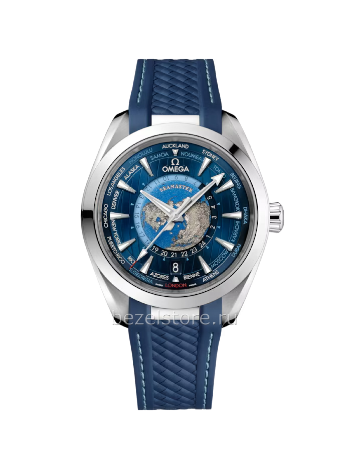 Omega Seamaster Aqua Terra 150M GMT Worldtimer 43 mm 220.12.43.22.03.001